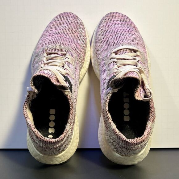 Womens ADIDAS PureBoost Go Orchid Tint Running Shoes / Size 7 - Picture 6 of 10